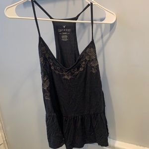 American Eagle small gray shirt